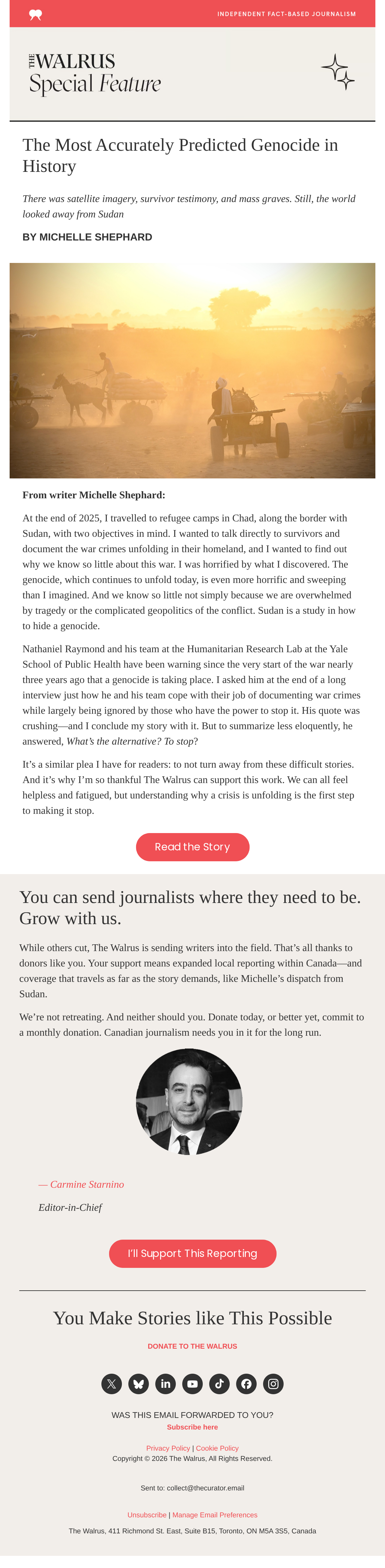 The Genocide We Aren’t Talking About - email email from The Walrus